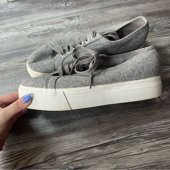 Superga Platform Wool Blend Sneakers - Picture 6 of 10